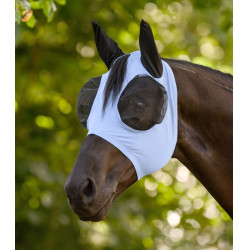 Maschera anti-mosche Waldhausen Puck Flex Blu pastello