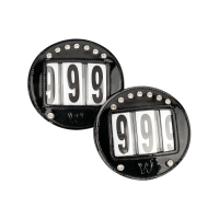 Capezzine Waldhausen in cuoio verniciato Nero