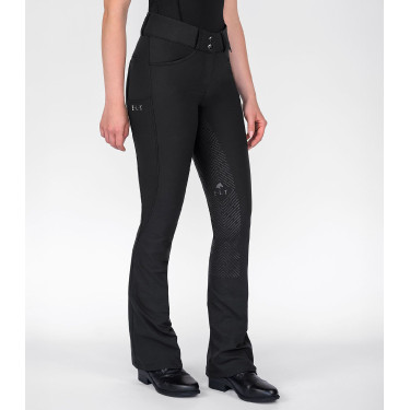 Pantaloni da equitazione ELT Comfort Ride Jodhpur in silicone Nero