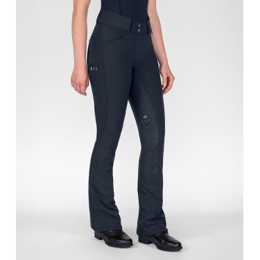 Pantaloni da equitazione ELT Comfort Ride Jodhpur in silicone Blu profondo