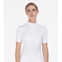 Polo da gara ELT maniche corte Basic Bianco