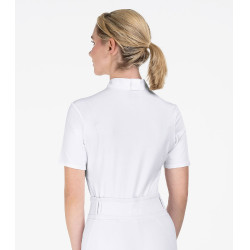 Polo da gara ELT maniche corte Basic Bianco