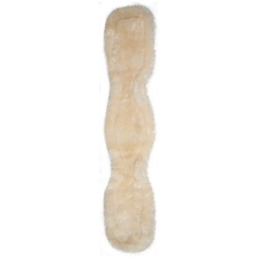 Sottopancia corto in cuoio Waldhausen con ECO Wool Nero