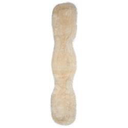 Sottopancia corto in cuoio Waldhausen con ECO Wool Marrone