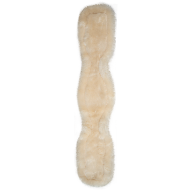 Sottopancia corto in cuoio Waldhausen con ECO Wool Marrone