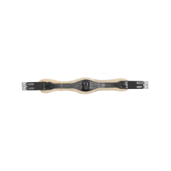 Sottopancia in pelle Waldhausen con ECO Wool Nero