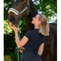 T-shirt tecnico a maniche corte ELT in maglia 3D Siena Blu profondo