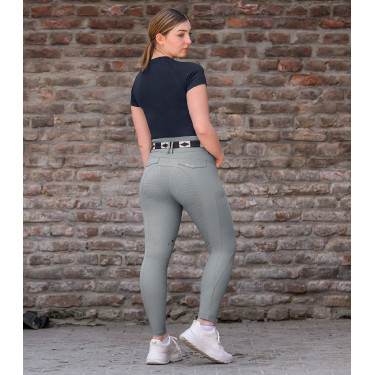 T-shirt tecnico a maniche corte ELT in maglia 3D Siena Blu profondo