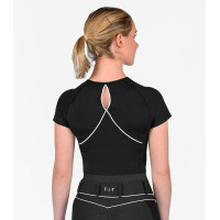 T-shirt tecnico a maniche corte ELT Springfield Nero