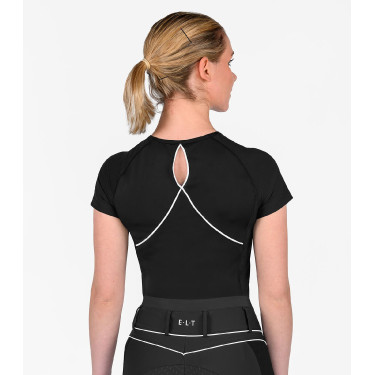 T-shirt tecnico a maniche corte ELT Springfield Nero