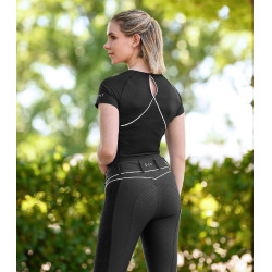 T-shirt tecnico a maniche corte ELT Springfield Nero