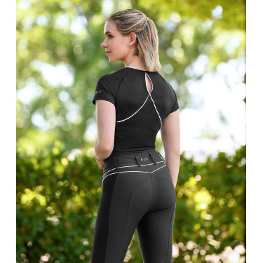 T-shirt tecnico a maniche corte ELT Springfield Nero