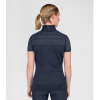 Gilet smanicato trapuntato ibrido ELT Seattle Blu profondo