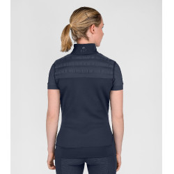 Gilet smanicato trapuntato ibrido ELT Seattle Blu profondo