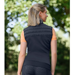 Gilet smanicato trapuntato ibrido ELT Seattle Blu profondo