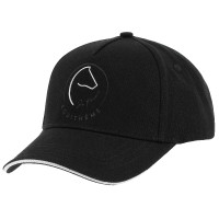 Cappellino Je t'aime Equithème EK-Ponytail Nero