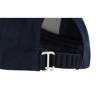Cappellino Je t'aime Equithème EK-Ponytail Marina Blu marino