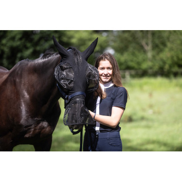 Maschera anti-mosche Lami-Cell Flexifit 3 in 1 Nero