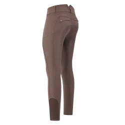 Pantaloni da equitazione Imperial Riding Bliss FullGrip donna Paglia Marrone