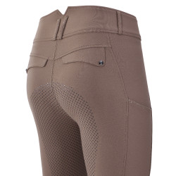 Pantaloni da equitazione Imperial Riding Bliss FullGrip donna Paglia Marrone