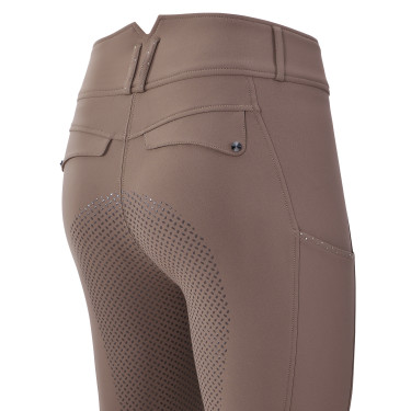 Pantaloni da equitazione Imperial Riding Bliss FullGrip donna Paglia Marrone