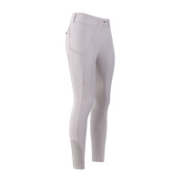 Pantaloni da equitazione Imperial Riding Bliss FullGrip donna Grigio / sabbia