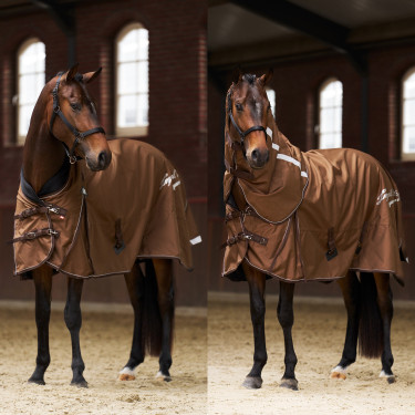 Coperta da paddock Imperial Riding Super-proof 0 g Bronzo Marrone