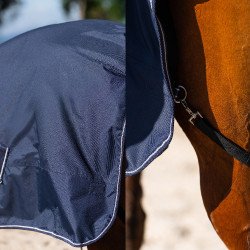 Coperta da paddock Imperial Riding Basic senza copricollo 200 g Marina Blu marino