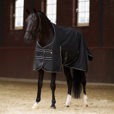 Coperta da paddock Imperial Riding Basic senza copricollo 300 g Nero