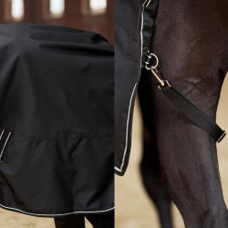 Coperta da paddock Imperial Riding Basic senza copricollo 300 g Nero