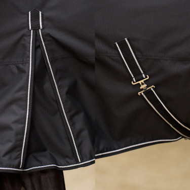 Coperta da paddock Imperial Riding Basic senza copricollo 300 g Nero