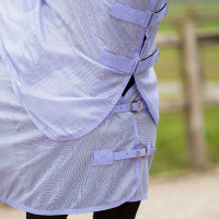 Coperta anti-mosche con copricollo rimovibile Imperial Riding Reese Grigio Argento