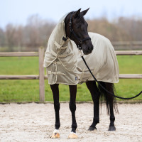 Coperta anti-mosche con copricollo rimovibile Imperial Riding Reese Oliva chiaro Verde