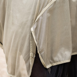 Coperta anti-mosche con copricollo rimovibile Imperial Riding Reese Oliva chiaro Verde