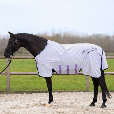 Coperta antimosche e antipioggia Imperial Riding Super-dry Glicina Viola