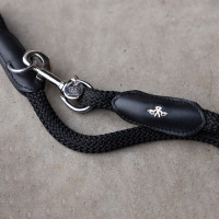 Guinzaglio per cane HV Polo Franka Rope Nero