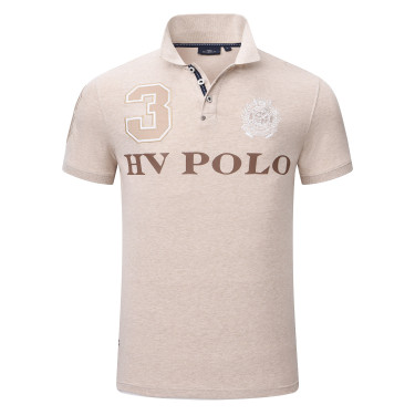 Polo Favouritas M. EQ HV Polo Erica naturale Beige
