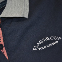 Polo donna Santa Lucia Flags & Cup Blu navy Polo donna Santa Lucia Flags & Cup Blu navy