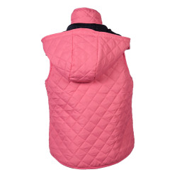 Gilet senza maniche reversibile HKM Maui bambino Fucsia / blu navy Rosa
