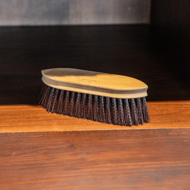 Spazzola Classic in legno corta dura Grooming Deluxe by Kentucky Marrone