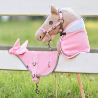 Cuffia anti-mosche Hobby Horse HV Polo Ruby Cielo acqua