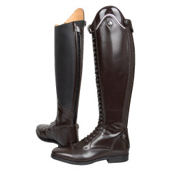 Stivali da equitazione Imperial Riding Olania Deluxe Dressage Corti/Larghi Marrone scuro