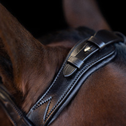 Briglia Imperial Riding con capezzina combinata ergonomica bassa Marrone