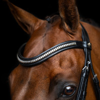 Briglia con capezzina messicana Imperial Riding Nero