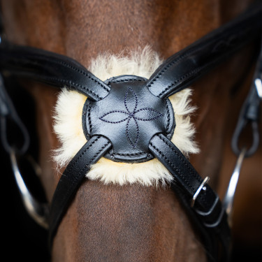 Briglia con capezzina messicana Imperial Riding Nero