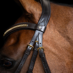 Briglia con capezzina messicana Imperial Riding Marrone scuro Briglia con capezzina messicana Imperial Riding Marrone scuro