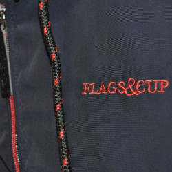 Giubbotto uomo Ambo Flags & Cup Blu navy