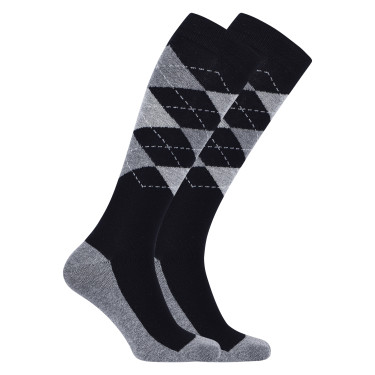 Calze Imperial Riding Queen of Diamonds donna Nero