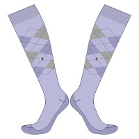Calze Imperial Riding Queen of Diamonds donna Glicina Viola