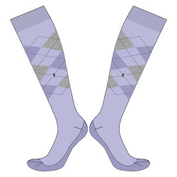Calze Imperial Riding Queen of Diamonds donna Glicina Viola